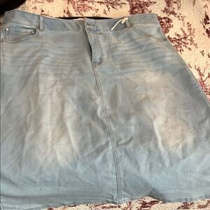 Denim skirt